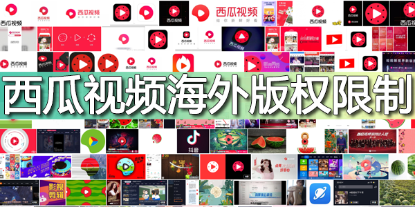 西瓜视频海外版权限制