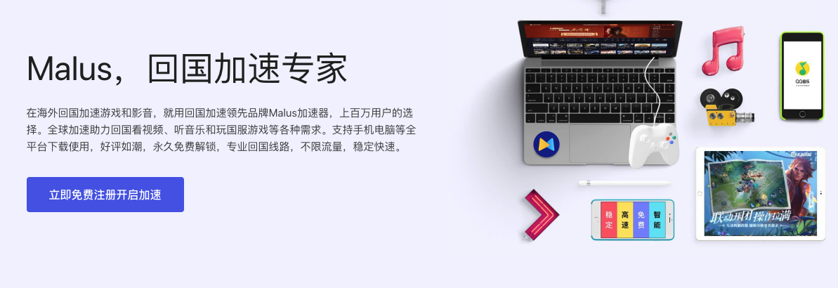 malus回国VPN